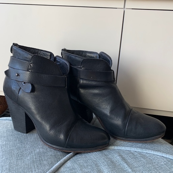 rag & bone Harrow booties in black - Picture 2 of 7